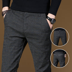 Versatile Sophistication: Premium Men's Slim-Fit Pants