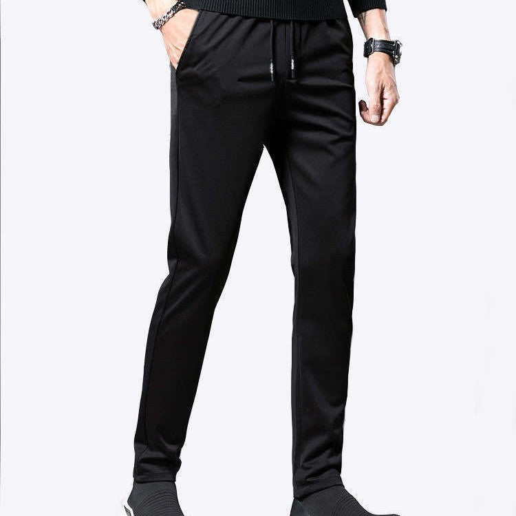 Quick-Dry Comfort: Men's Breathable Slim-Fit Pants