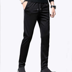 Quick-Dry Comfort: Men's Breathable Slim-Fit Pants