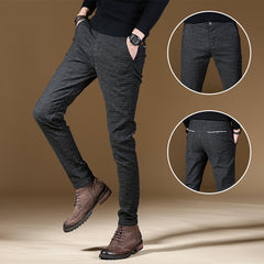 Versatile Sophistication: Premium Men's Slim-Fit Pants