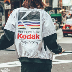 Retro Kodak Hip Hop Style Jackets: A Nod to Vintage Vibes