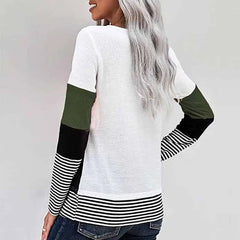 Striped Slim Pullover Sweater – The Perfect Blend of Style and Comfort