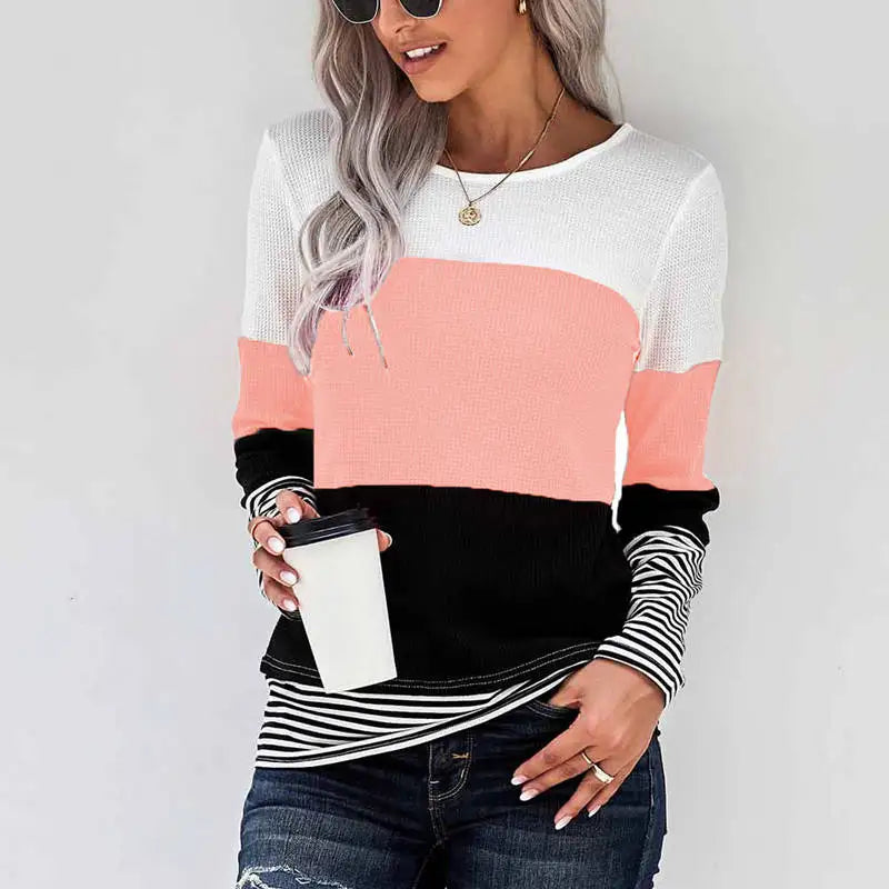 Striped Slim Pullover Sweater – The Perfect Blend of Style and Comfort