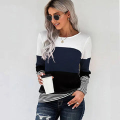 Striped Slim Pullover Sweater – The Perfect Blend of Style and Comfort