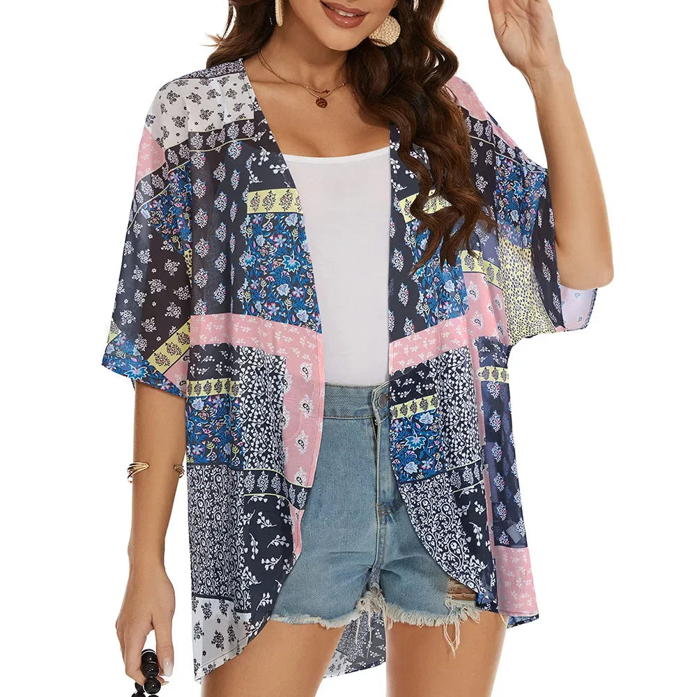 Floral Chiffon Kimono Cardigan – A Summer Must-Have for Effortless Style