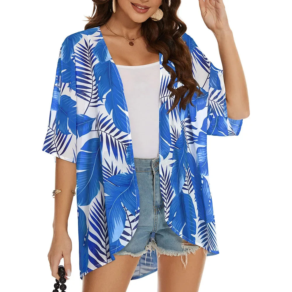 Floral Chiffon Kimono Cardigan – A Summer Must-Have for Effortless Style