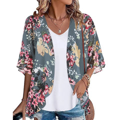 Floral Chiffon Kimono Cardigan – A Summer Must-Have for Effortless Style