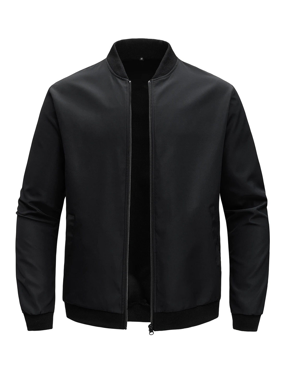 Men's Casual Baseball Collar Jacket – Lightweight Business and Casual Outerwear for Spring & Autumn