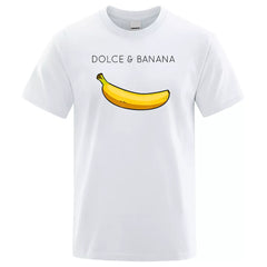 Add a Pop of Humor with the Dolce & Banana Graphic T-Shirt