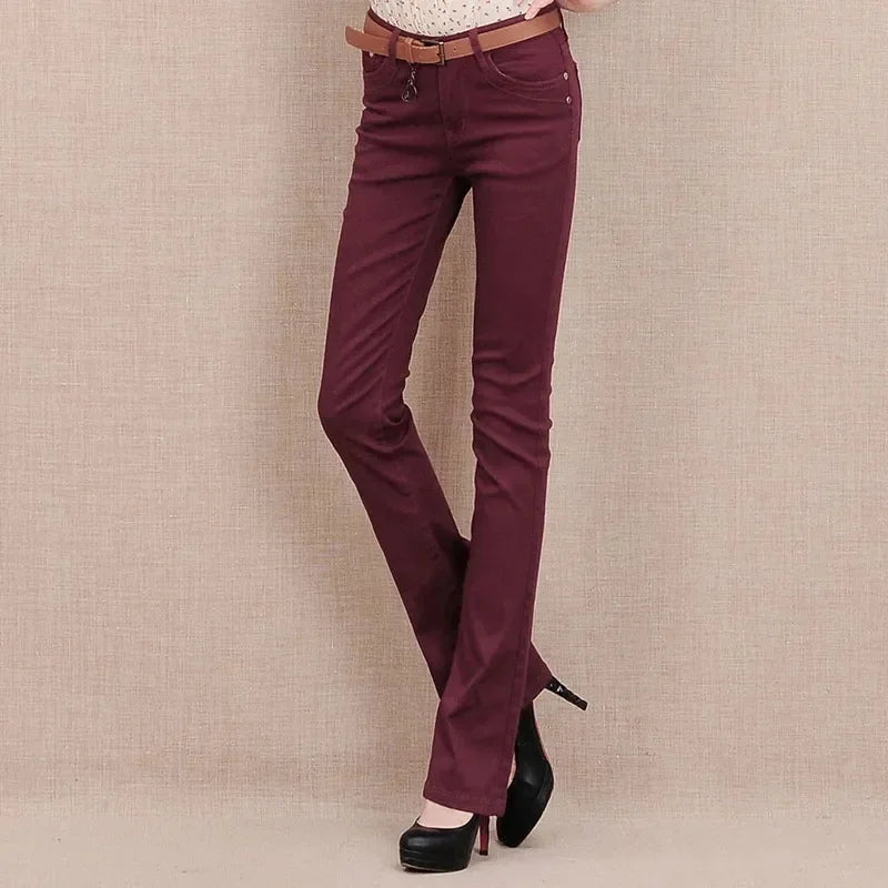 Chic and Comfortable: Women's Skinny Flare Jeans