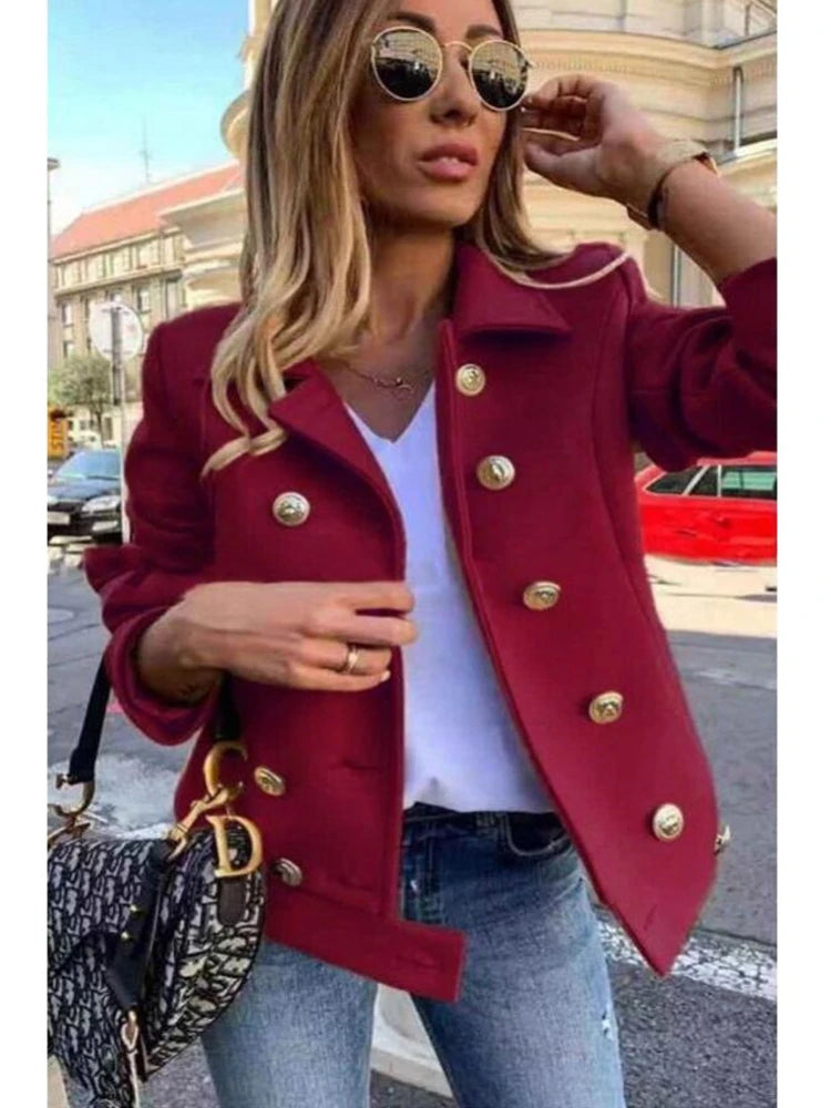 Winter Jacket Women Long Sleeve Fashion