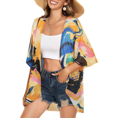 Floral Chiffon Kimono Cardigan – A Summer Must-Have for Effortless Style