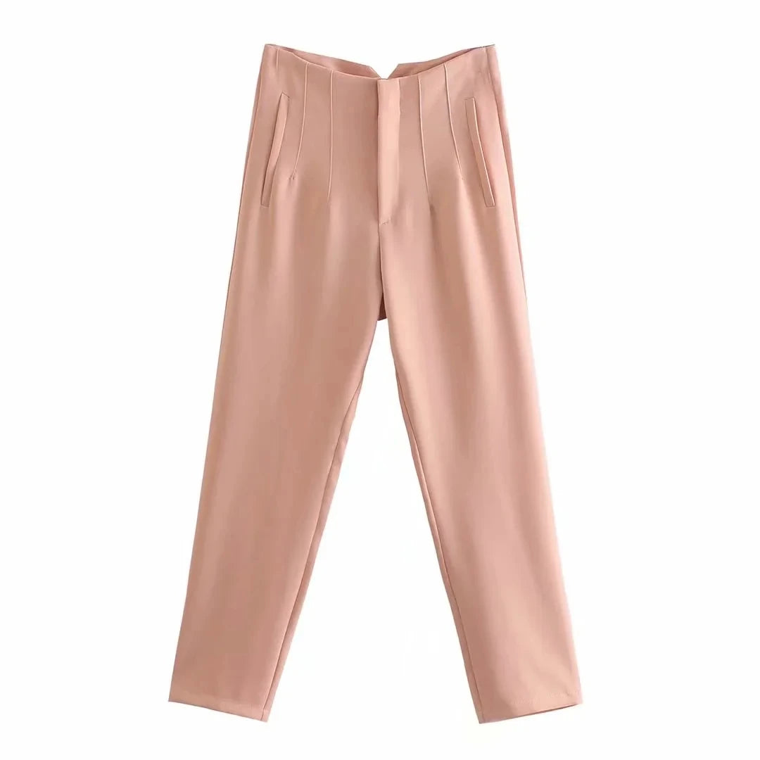 Classy Pants With Side Pockets