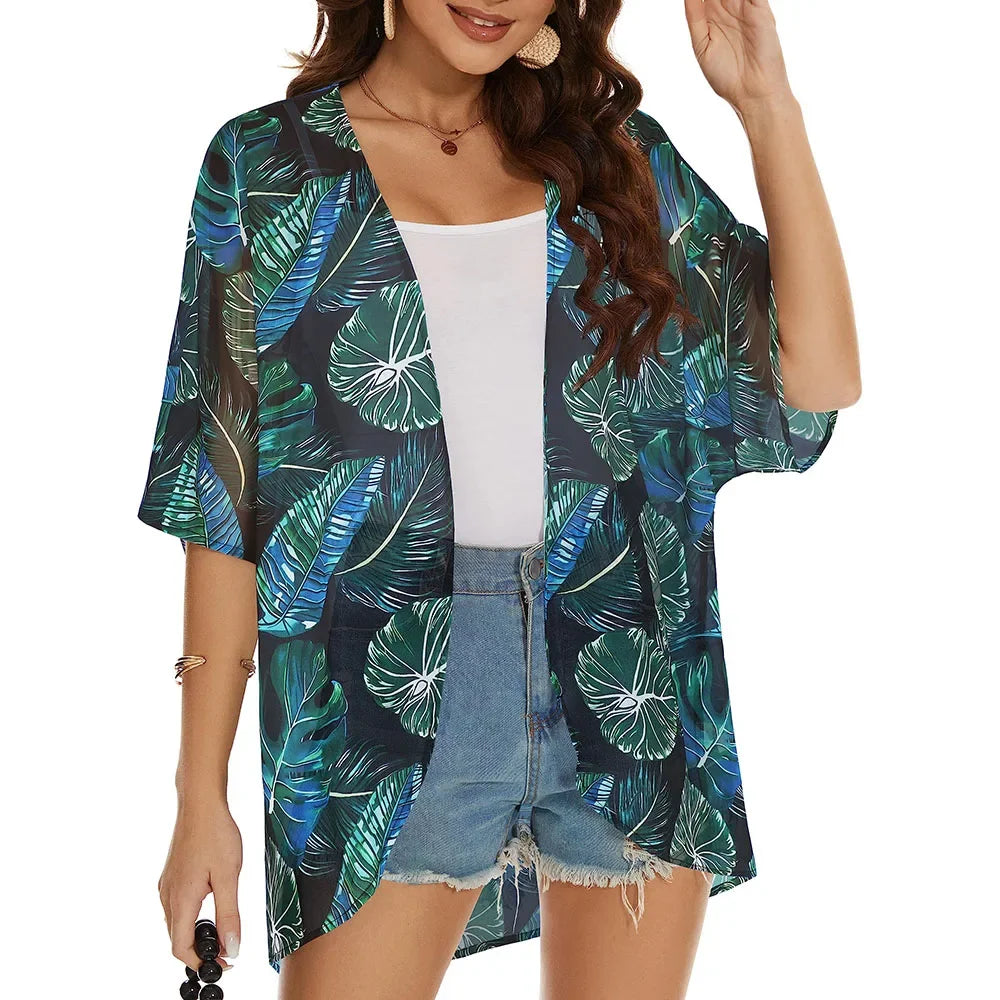 Floral Chiffon Kimono Cardigan – A Summer Must-Have for Effortless Style